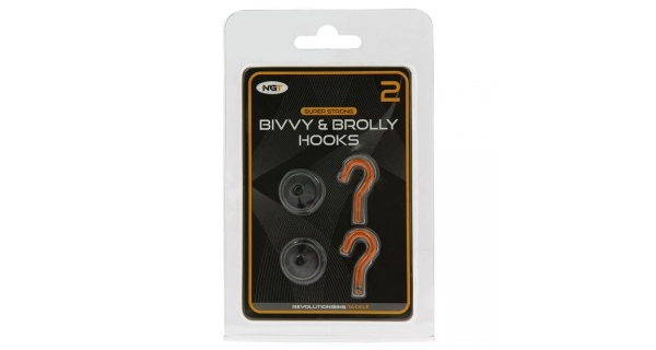 NGT - Magnetický Háček bivvy & brolly hooks (2 ks)